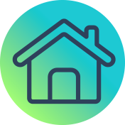 In-home vaccination icon