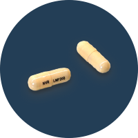 Icon of two capsules